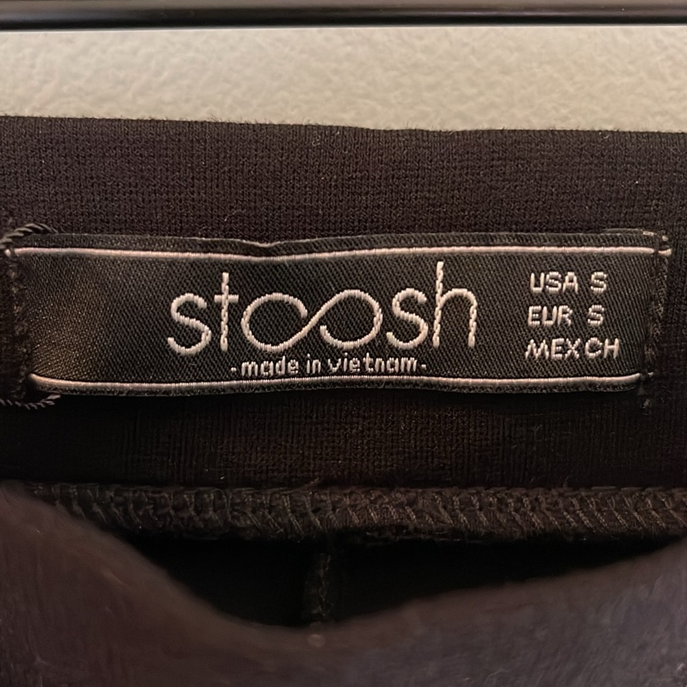 Stoosh Black Pants - Size S - NWT - Picture 3 of 6